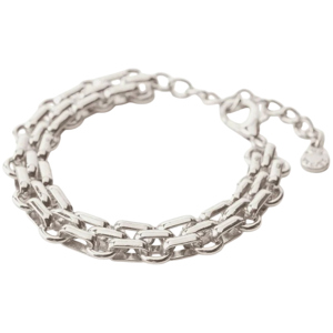 Mint Velvet Silver Tone Chain Bracelet